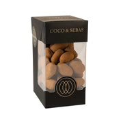 amandeldragees met chocolade en kaneel