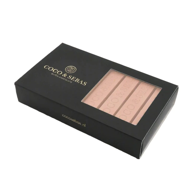 Bites karamel zeezout Coco & Sebas chocolade cadeau