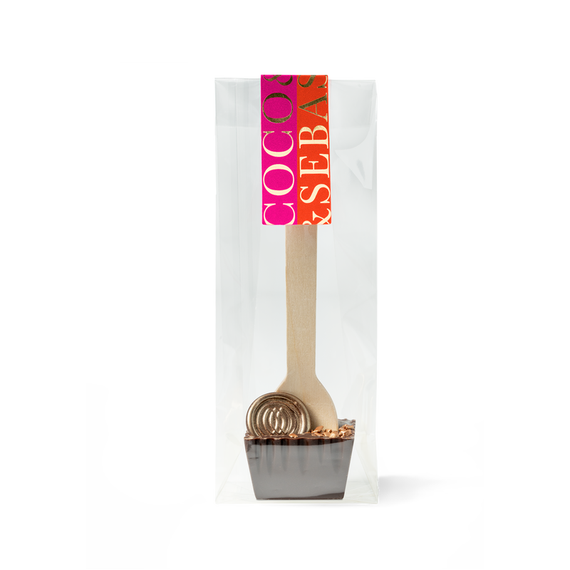Chocolademelk lepel Puur