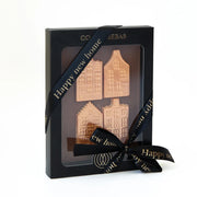 happy new home plak melkchocolade in geschenkverpakking