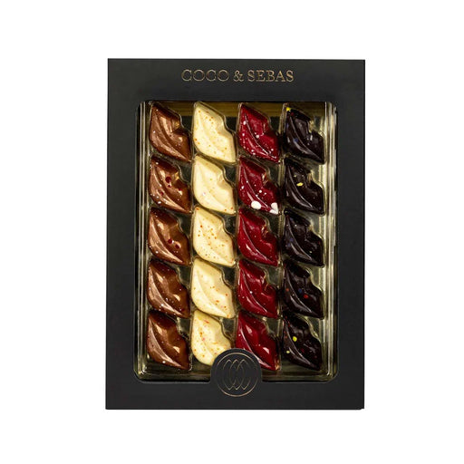 Kiss mix 20 stuks - kusjes bonbons Coco & Sebas chocolade cadeau
