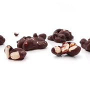 pindarotsjes met pure chocolade