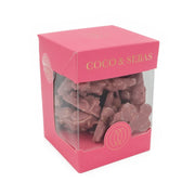 pindarotsjes met ruby chocolade