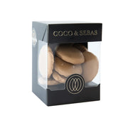 Waffles karamel chocolade - stroopwafeltjes Coco & Sebas chocolade cadeau