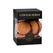 Waffles melkchocolade - stroopwafeltjes Coco & Sebas chocolade cadeau