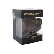 Waffles pure chocolade - stroopwafeltjes Coco & Sebas chocolade cadeau
