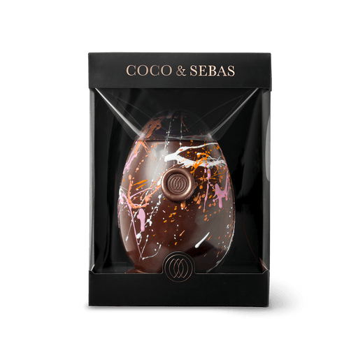 Luxe Paasei Groot Pure Chocolade | Coco & Sebas